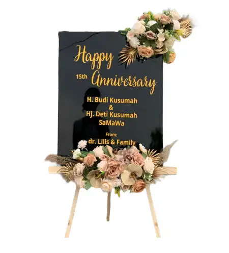 Papan Bunga Akrilik Agung Batin