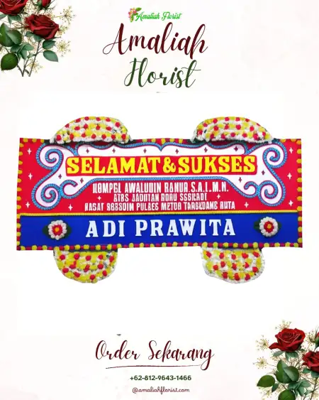 Papan Bunga Ucapan Selamat Agung Batin